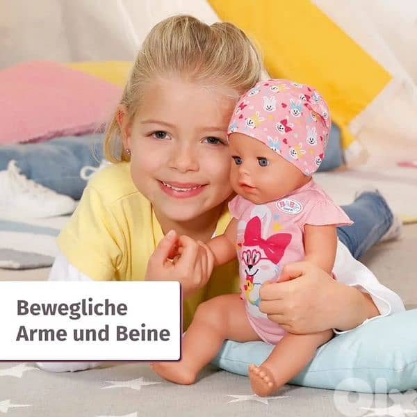 zapf creation baby born magic girl 42cm 4