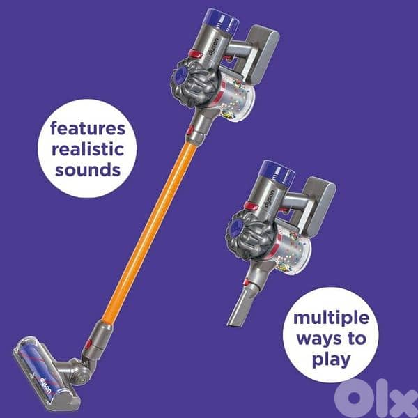 casdon dyson vacuum kids toy 1
