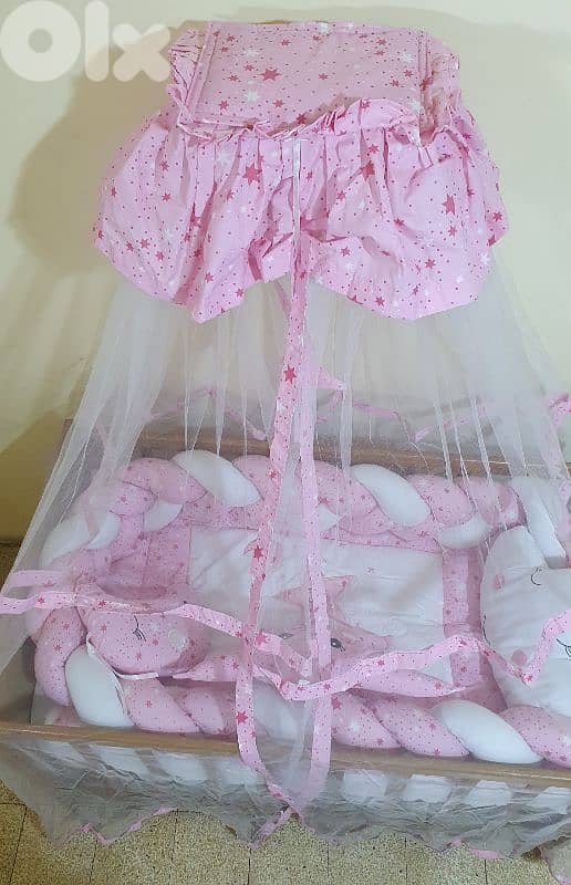 فرشة  جديدة  مش  مستعمل  أبدا     تخت شبه جديد و ناموسية و كوفروليه. . . 11