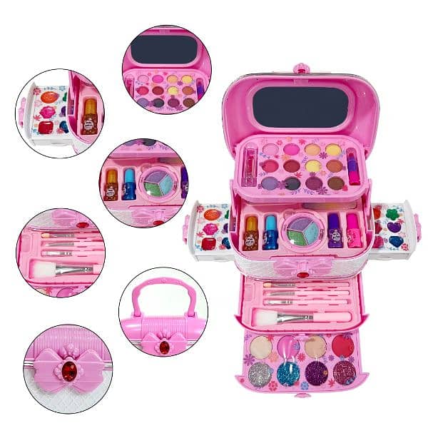 Non Toxic Washable Makeup Kit For girls 4