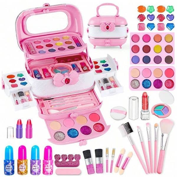 Non Toxic Washable Makeup Kit For girls 7