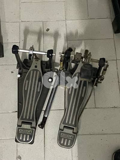 drums double pedal kick bass