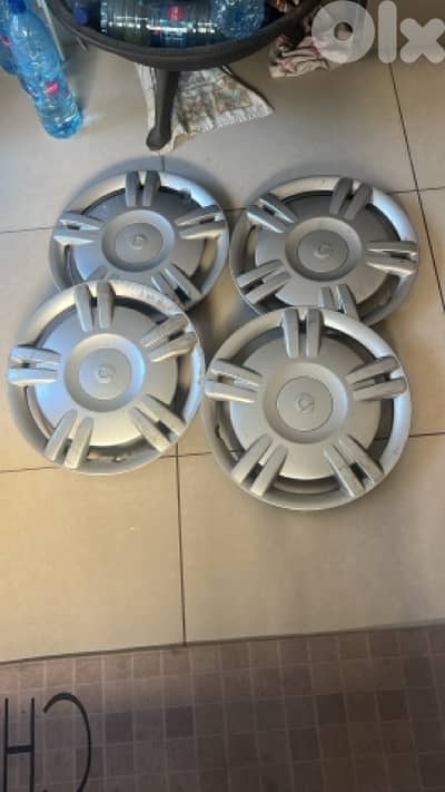 Smart car wheel covers.