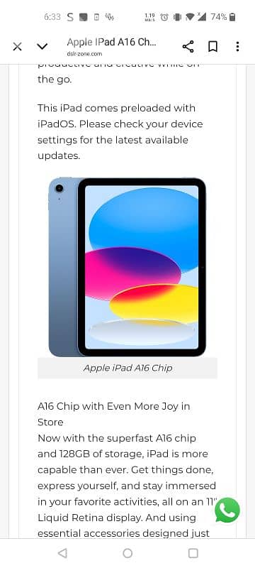 ipad A16 +free keyboard and caver and pencil 0