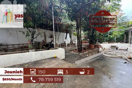 Jounieh 150m2  | 100m2 Terrace | Commercial | Standard | Active | EH/R