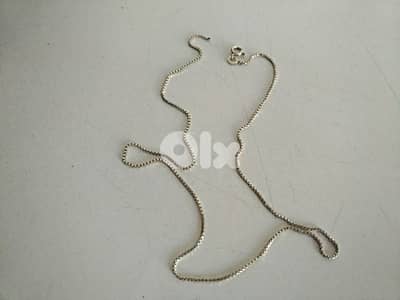 Silver necklace (broken) - Not Negotiable
