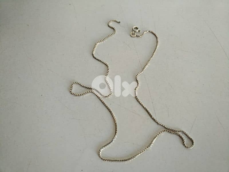 Silver necklace (broken) - Not Negotiable 0