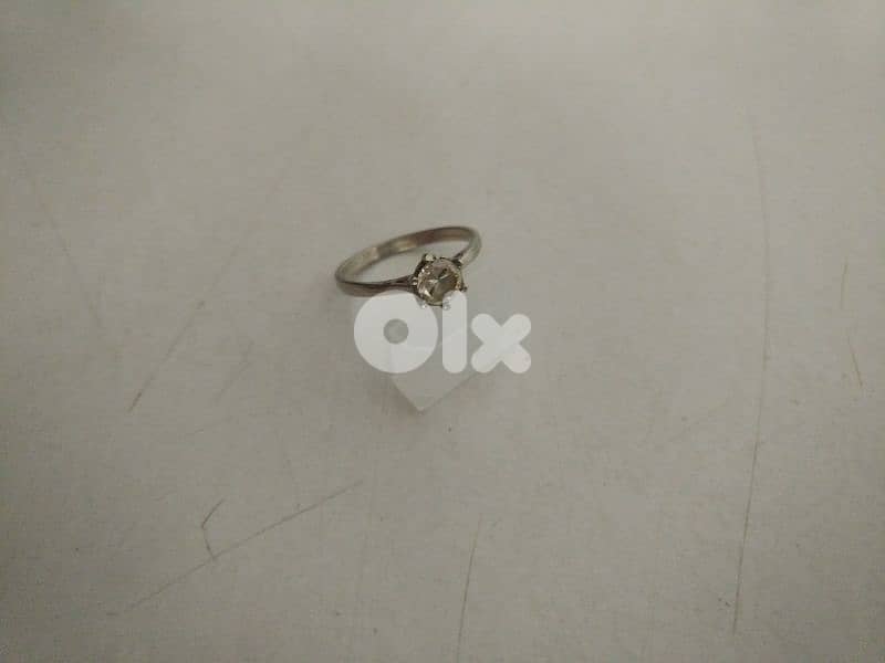 Two old elegant silver rings - Not Negotiable 1