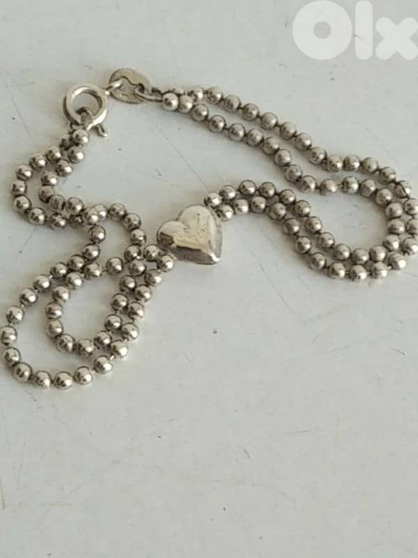 Silver bracelet - Not Negotiable 0