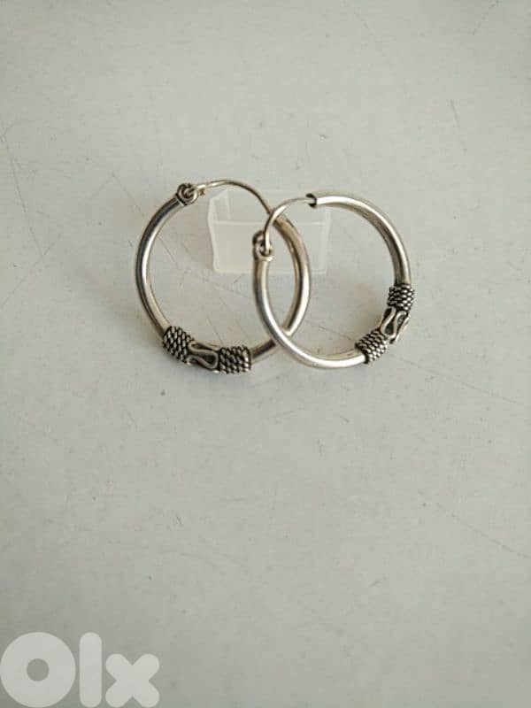 Old silver earrings - Not Negotiable 1