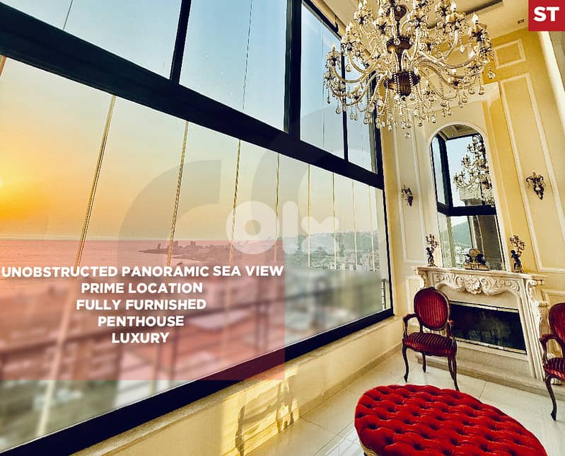 penthouse, sea view, super prime location, Sahel Alma REF#ST128737 0