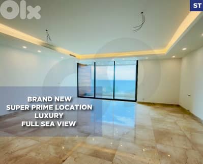 SUPER PRIME LOCATION LUXURY FULL SEA VIEW -Sahel Alma REF#ST128736