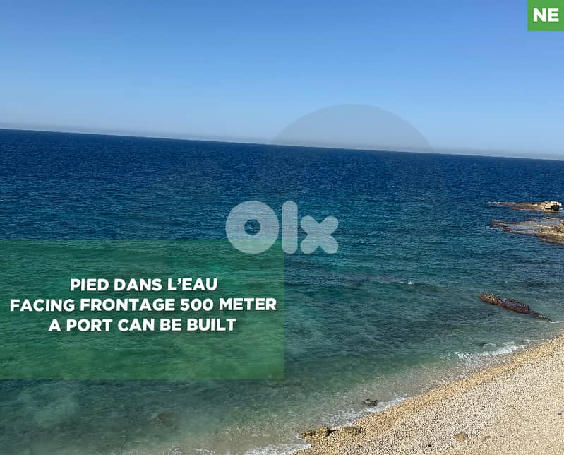 Directly on the Water, prime location, berbara/بربارة REF#NE128739 0