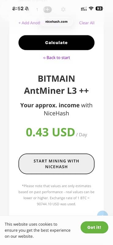 miner L3++ 1