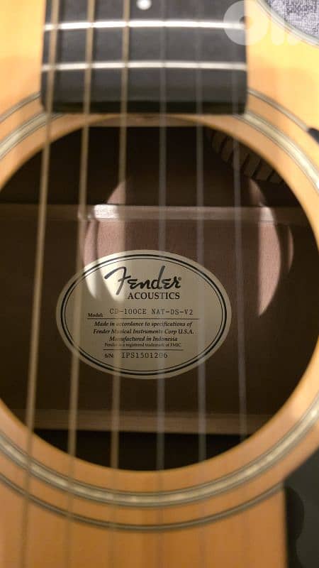 Fender Acoustic Guitar for Sale 1