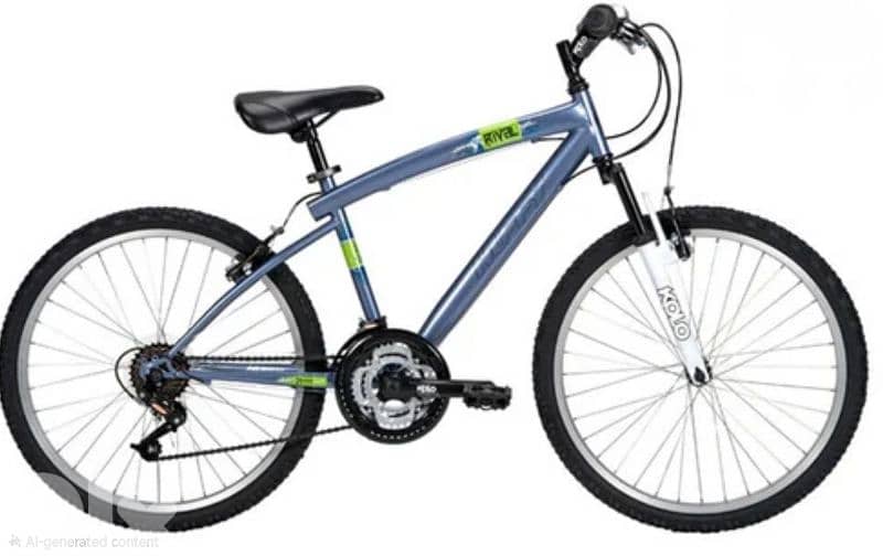 Rival Huffy Kolo Mountain Bike - 24" Men's Bike 0