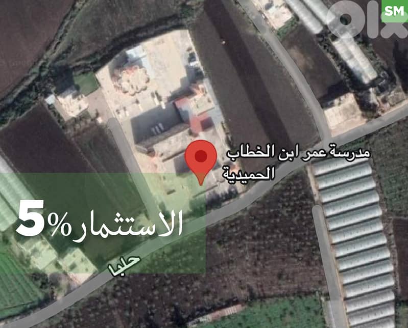 للبيع أرض في حلبا – مساحة 9600 م²، على الأوتوستراد REF#SM128747 0