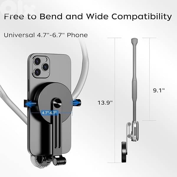 Magnetic Neck Phone Mount – Chest Holder 1