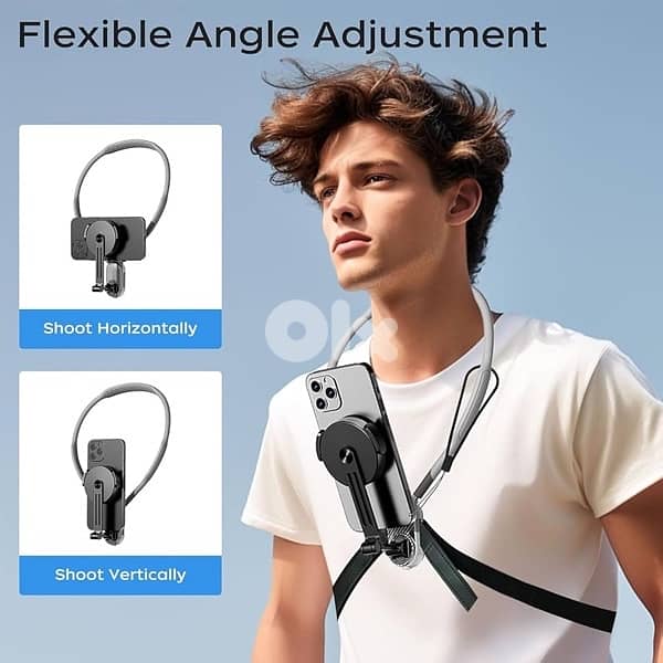 Magnetic Neck Phone Mount – Chest Holder 2