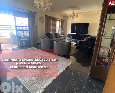Charming & Unobstructed View  -Beirut-Mazraa REF#AZ128755