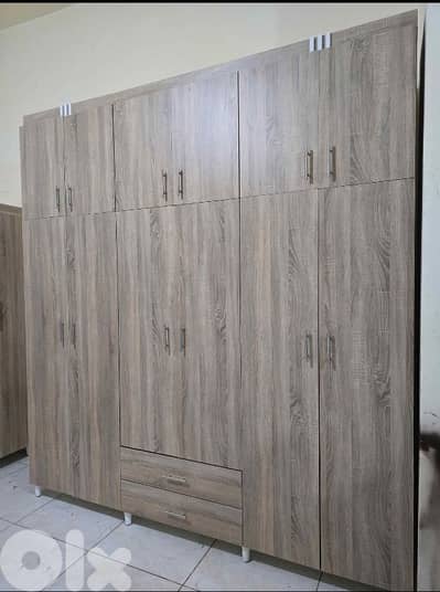 خزانة ست درف طابقين 240 سم