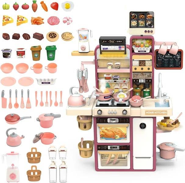 Kids Plastic Kitchen 0