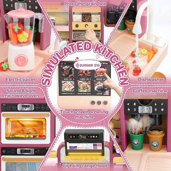 Kids Plastic Kitchen 3