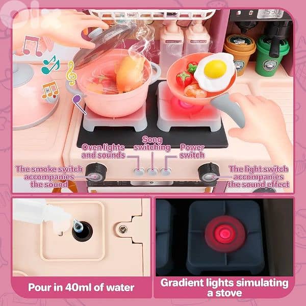 Kids Plastic Kitchen 4