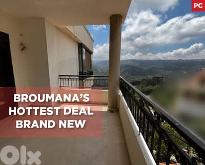 BRAND NEW APARTMENT IN BROUMMANA / برمانا   REF#RP123228