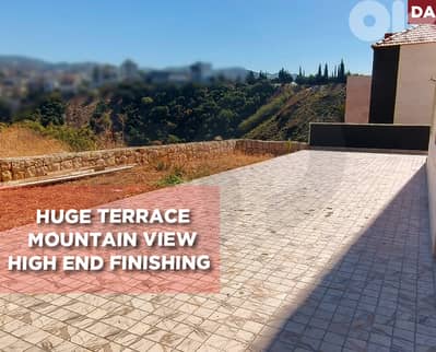 Huge terrace- Mountain view- High end finishing- EDDEH  REF#DA128769