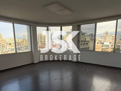 L19751 - 185 SQM Office For Rent in A Prime Location in Badaro