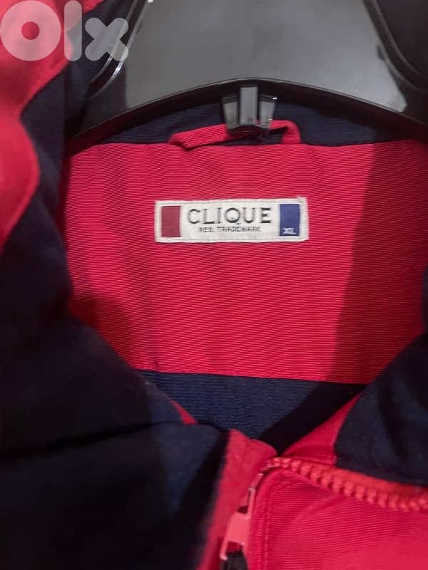 Clique fashaion apparel size xl red 3