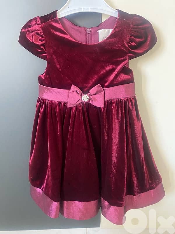BURGUNDY DRESS 0