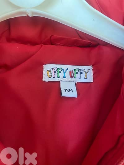 RED PUFFER JACKET