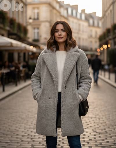 Zara Winter Coat – Size S, Excellent Condition