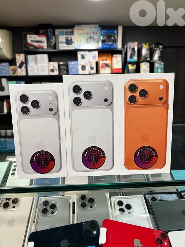 iphone 17 pro max 256gb esim orange silver available new prices 1