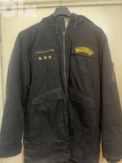 Blend long jacket size xl black