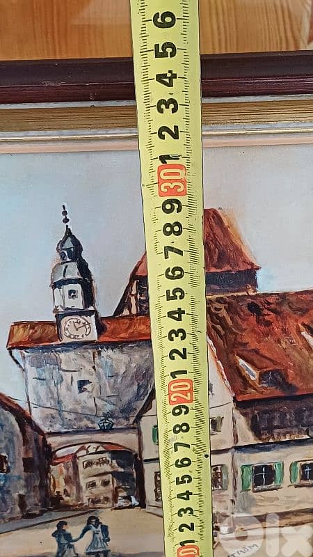 لوحة رسم زيتي اوروبية 9