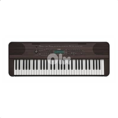 Yamaha PSR-E360DW 61-Key Portable Keyboard (Dark Walnut)