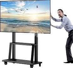 Trolley Movable TV Stand 43"-100 inch 1