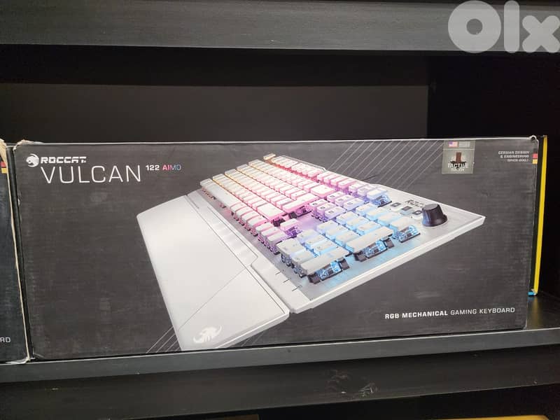 ROCCAT Vulcan 122 AIMO RGB Mechanical Gaming Keyboard – White 0