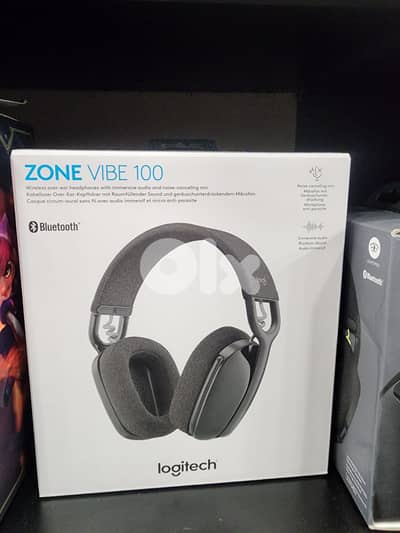Logitech Zone Vibe 100 Wireless Over-Ear Headset