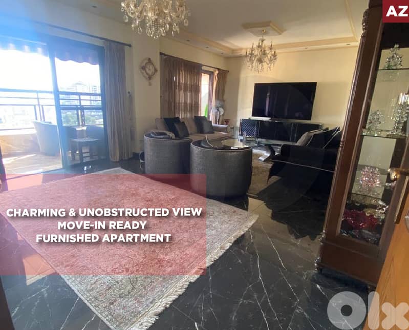 Charming & Unobstructed View  -Beirut-Mazraa REF#AZ128755 0