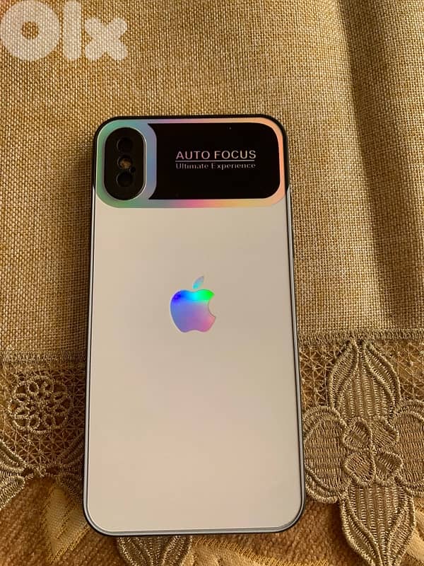 تلفون أيفون xs مغير شاشة بلا فيس أيدي مستعمل نضيف السعر 125$ 9