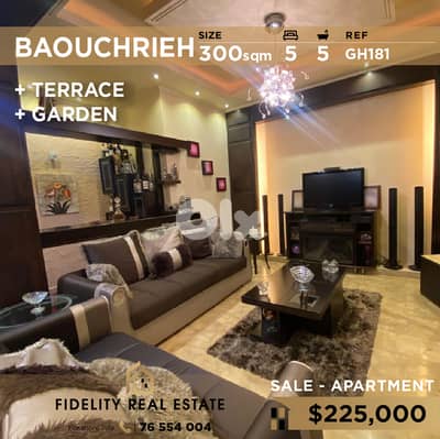 Apartment for sale in Baouchrieh GH181 شقة للبيع في البوشرية،