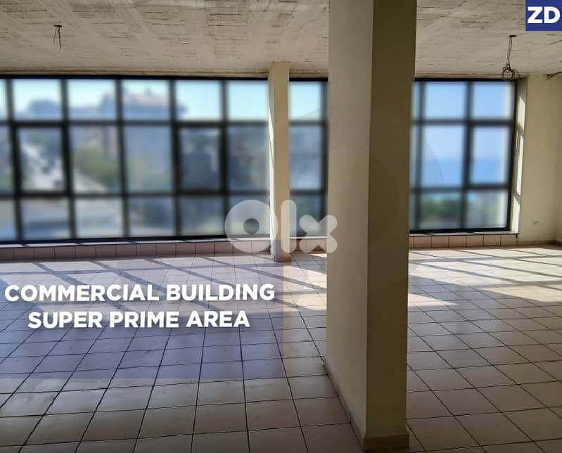 office or showroom in a commercial building, zouk mosbeh REF#ZD128808 0