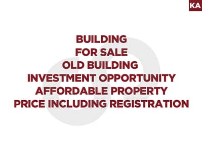 100m Land with Existing 2-Floor Building - Bourj Hammoud REF#KA128820