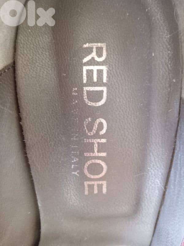 VINTAGE Burgundy leather heels 4