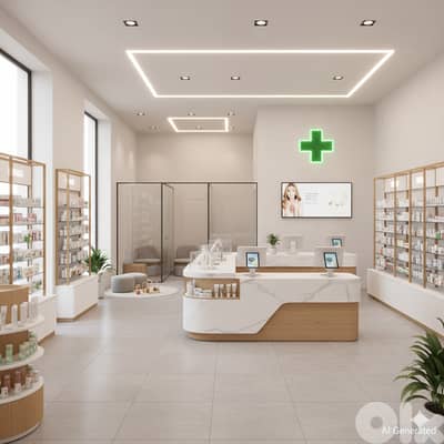 Pharmacy+License for sale Naccache -Prime location صيدلية للبيع النقاش