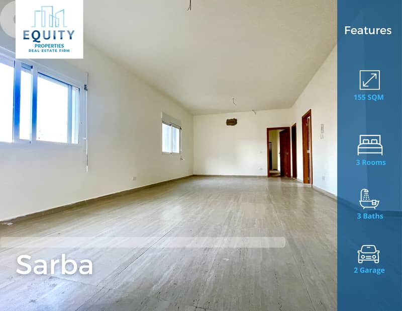 Brand New 155 SQM Apartment For Sale In Sarba شقة للبيع #RK227977 0